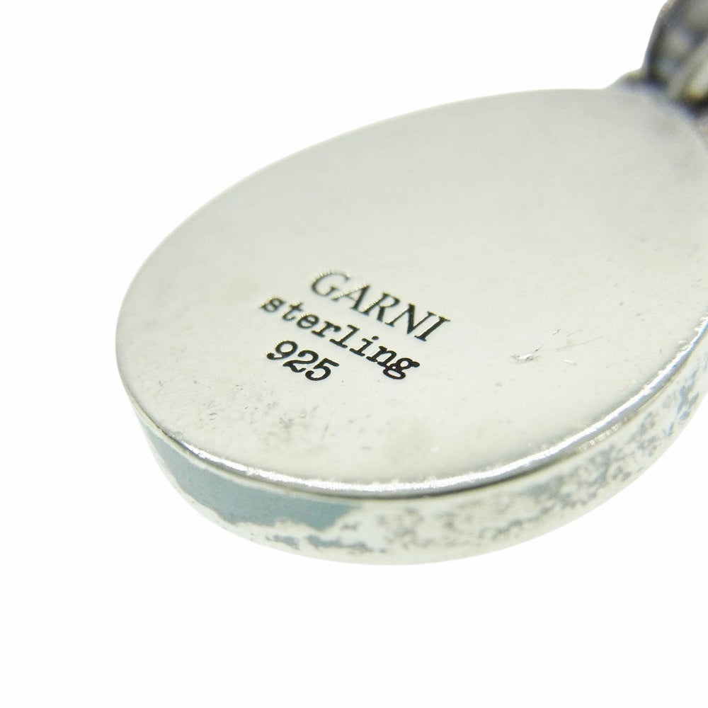 GARNI ガルニ ペイズリー ネックレス シルバー系【中古】