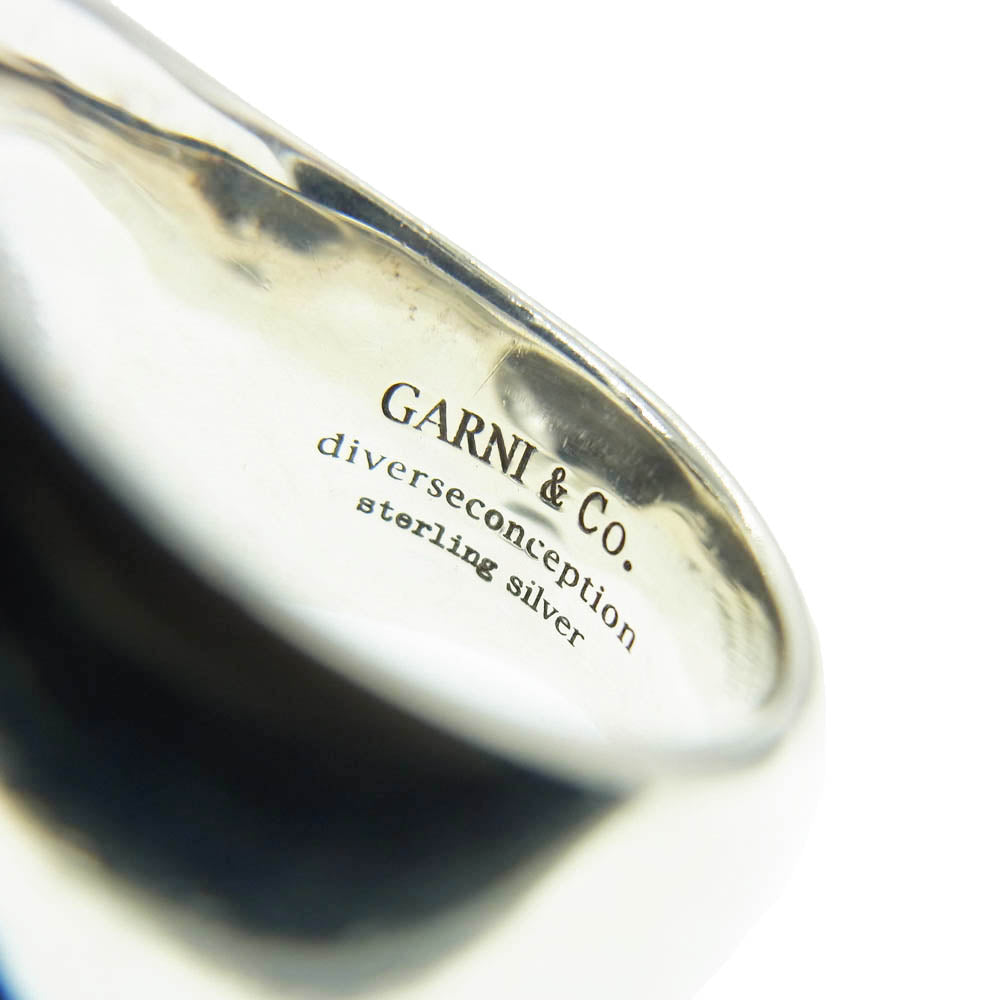 GARNI ガルニ スカル ヘッド シルバー リング シルバー系 17号【中古】