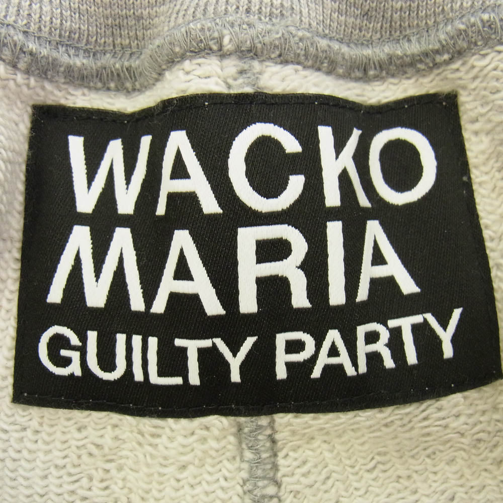 WACKO MARIA ワコマリア HEAVY WEIGHT SWEAT PANTS GRAY ヘビーウエイト スウェット パンツ グレー系 L【中古】