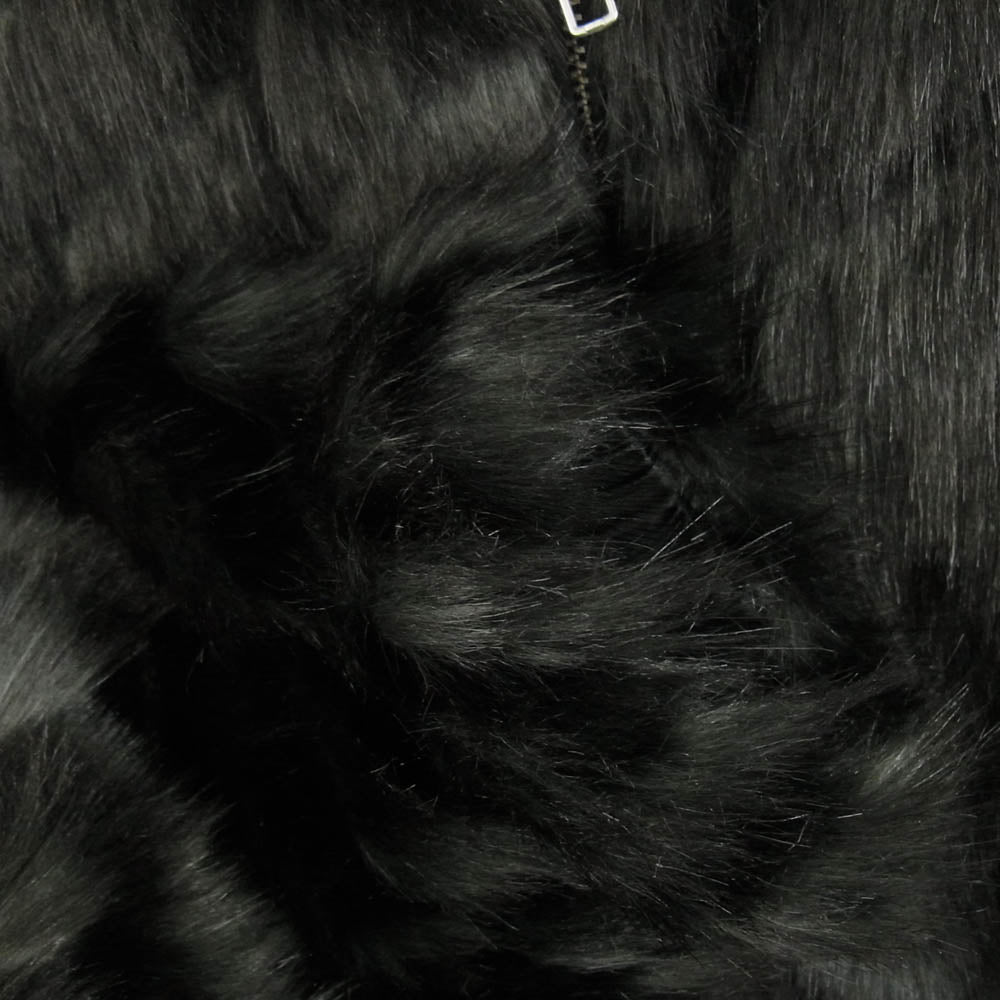 Supreme シュプリーム 25SS WINDSTOPPER Faux Fur Jacket ウィンド ストッパー ファー ジャケット ブラック系 L【美品】【中古】