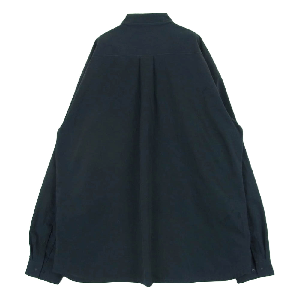 NANGA ナンガ NW2311-1H233 DOT AIR COMFY L/S SHIRT ドットエア コンフィ ロングスリーブ 長袖 シャツ ダークグレー系 XL【中古】