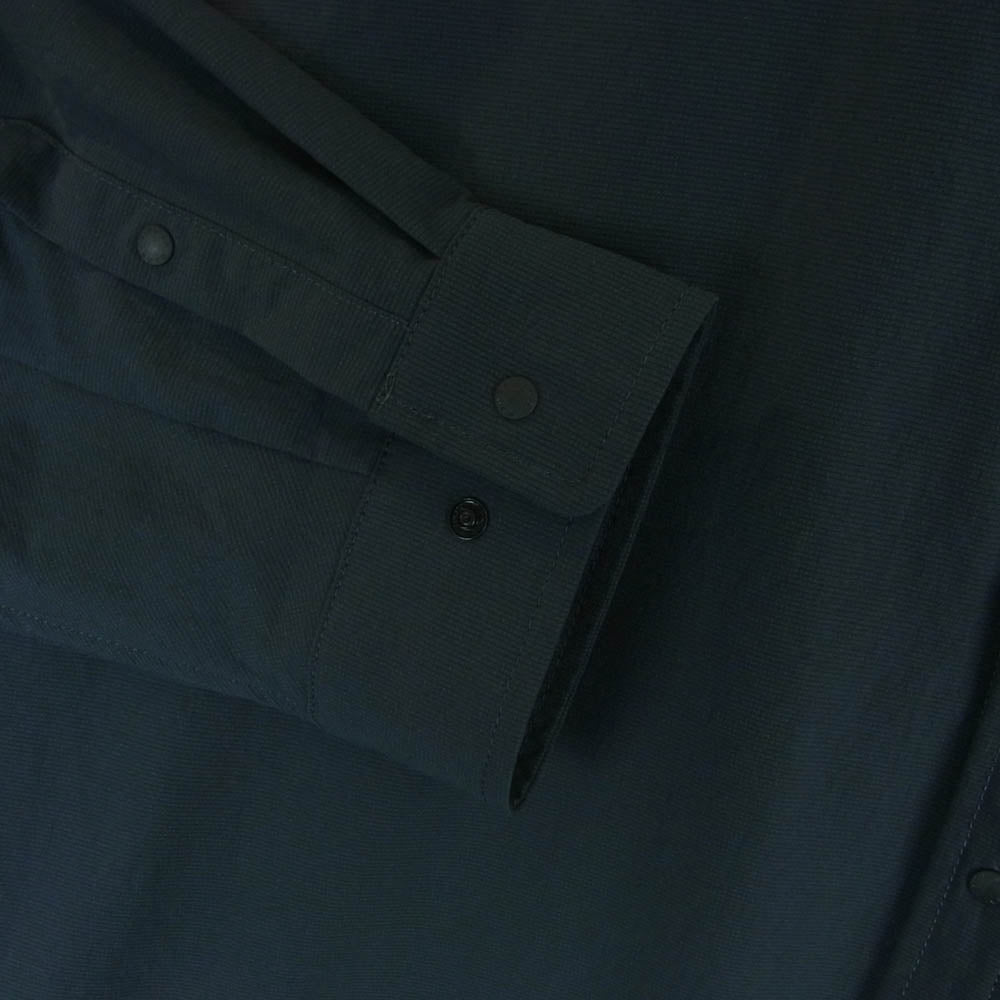 NANGA ナンガ NW2311-1H233 DOT AIR COMFY L/S SHIRT ドットエア コンフィ ロングスリーブ 長袖 シャツ ダークグレー系 XL【中古】