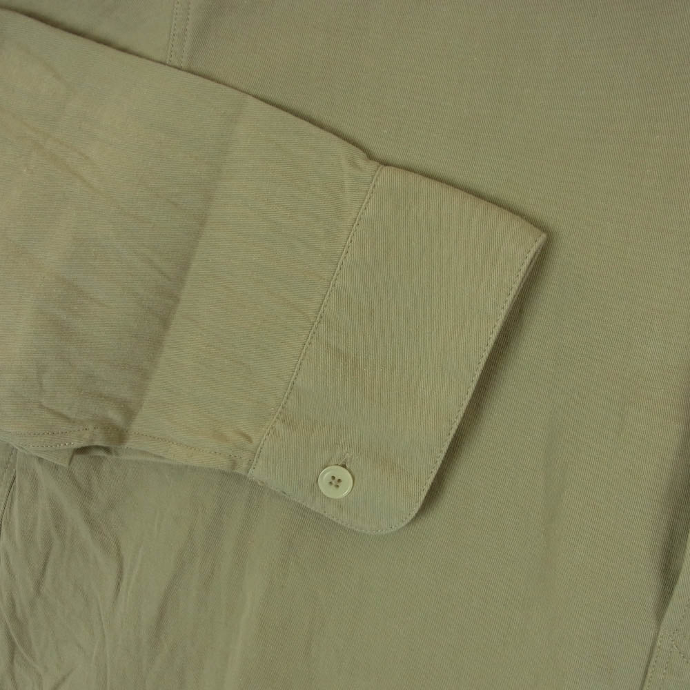 ADDICT CLOTHES アディクトクローズ ACVM  COTTON HEMP ARMY PULLOVER SHIRT プルオーバー 長袖 シャツ ベージュ系 44【中古】