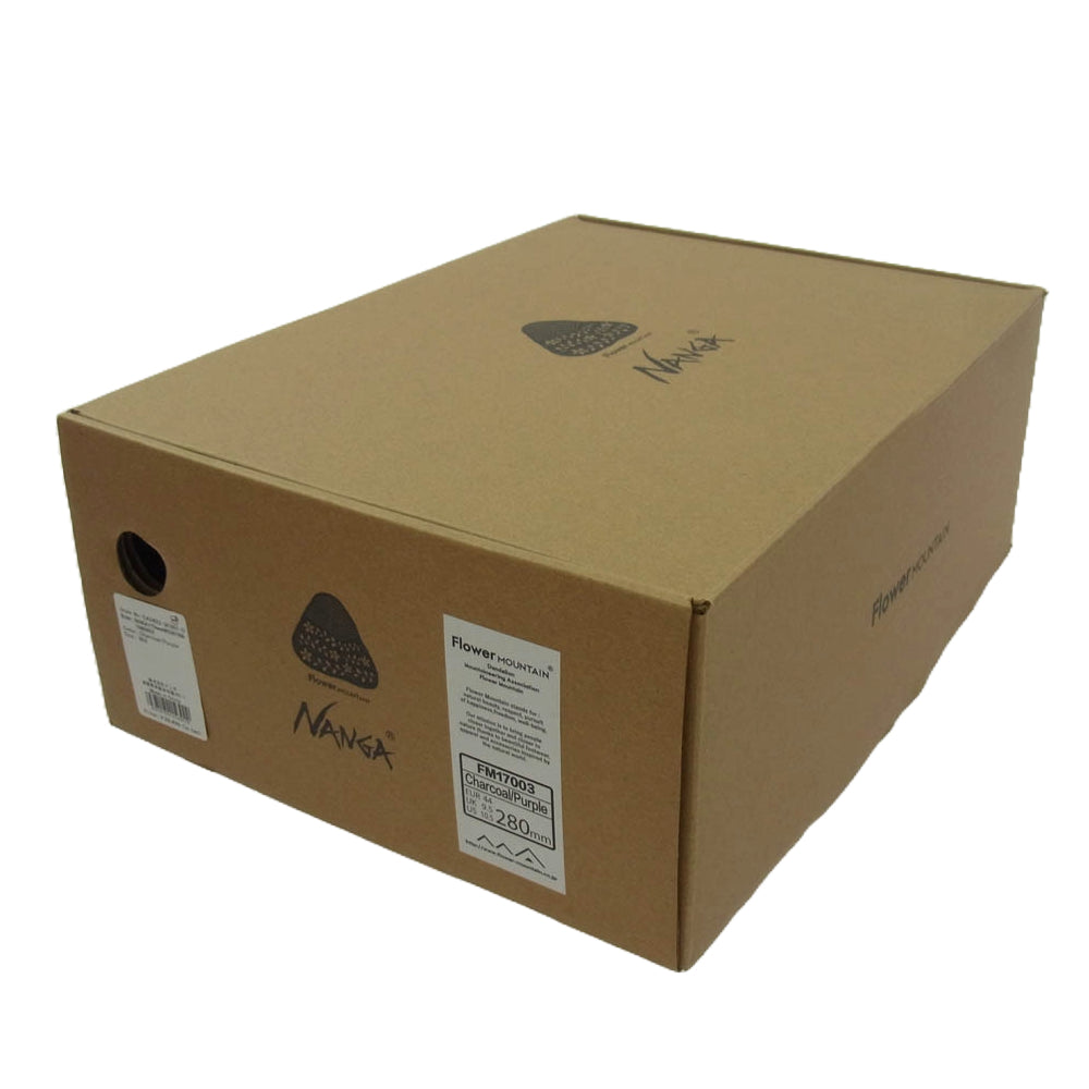 NANGA ナンガ FM17003 × Flower MOUNTAIN フラワーマウンテン YAMANO3 ヤマノスリー スニーカー グレー系 28cm【中古】