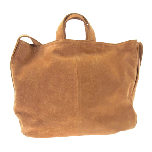 ADDICT CLOTHES アディクトクローズ PIG SUEDE NEWSPAPER BAG スエード ニュースペーパー バッグ ブラウン系【中古】