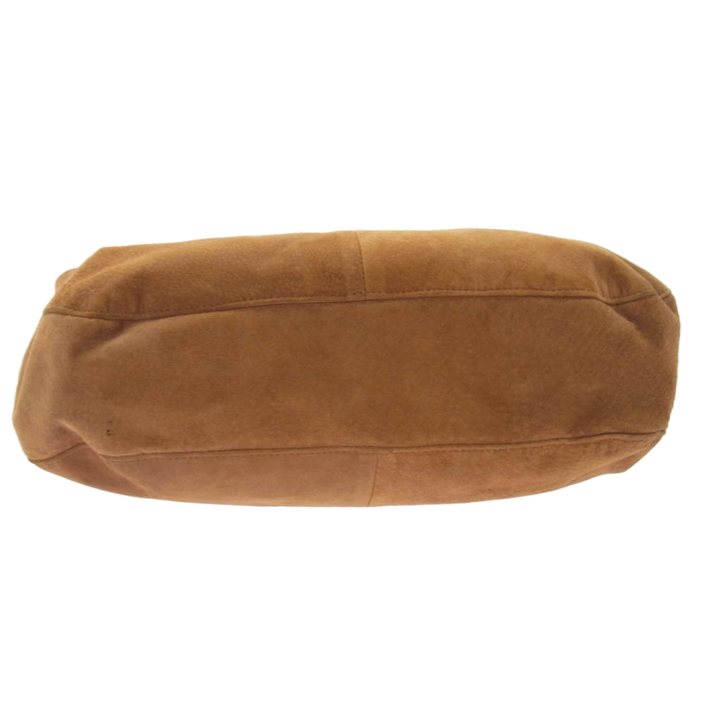 ADDICT CLOTHES アディクトクローズ PIG SUEDE NEWSPAPER BAG スエード ニュースペーパー バッグ ブラウン系【中古】