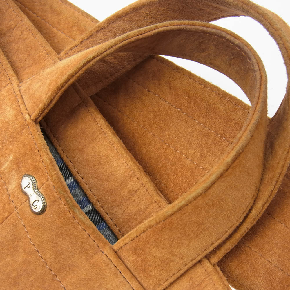 ADDICT CLOTHES アディクトクローズ PIG SUEDE NEWSPAPER BAG スエード ニュースペーパー バッグ ブラウン系【中古】