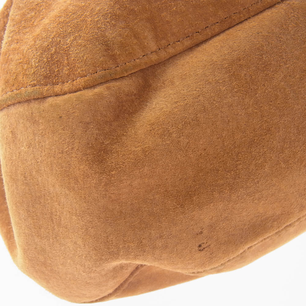 ADDICT CLOTHES アディクトクローズ PIG SUEDE NEWSPAPER BAG スエード ニュースペーパー バッグ ブラウン系【中古】