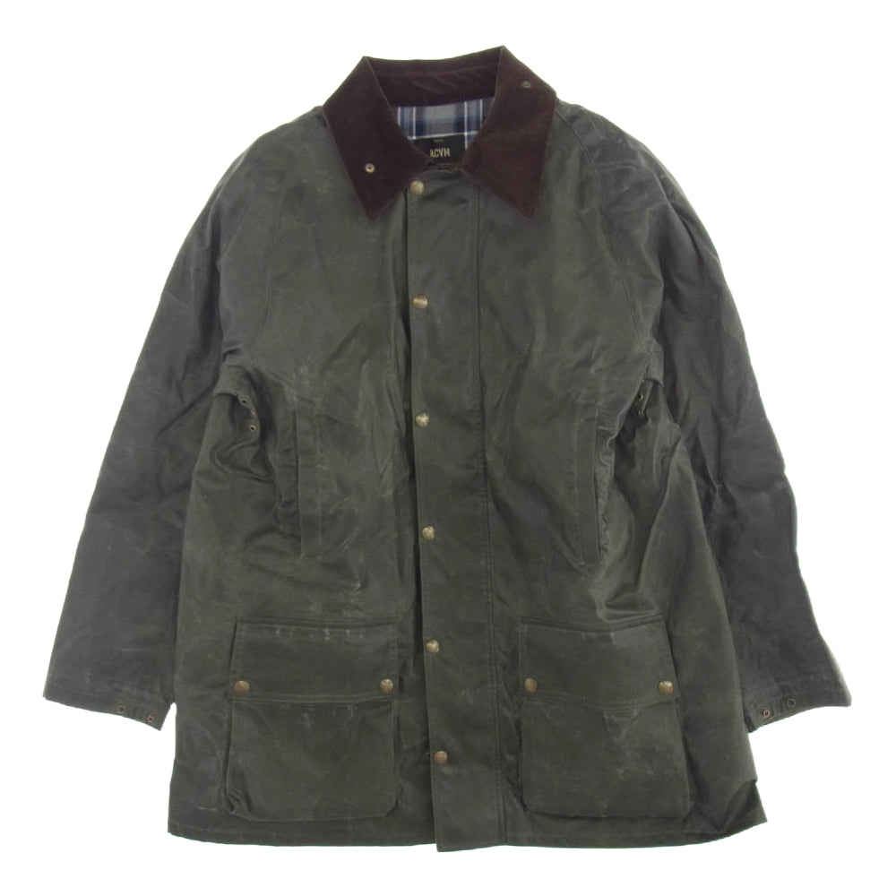 ADDICT CLOTHES アディクトクローズ WAXED COTTON BRISTOL JACKET ワックス コットン ジャケット カーキ系 44【中古】