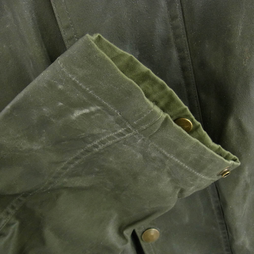 ADDICT CLOTHES アディクトクローズ WAXED COTTON BRISTOL JACKET ワックス コットン ジャケット カーキ系 44【中古】