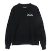 Sacai サカイ 21AW 21-0284S KAWS Embroidery Long Sleeve カウズ ロゴ刺繍 長袖 Tシャツ ブラック系 2【中古】