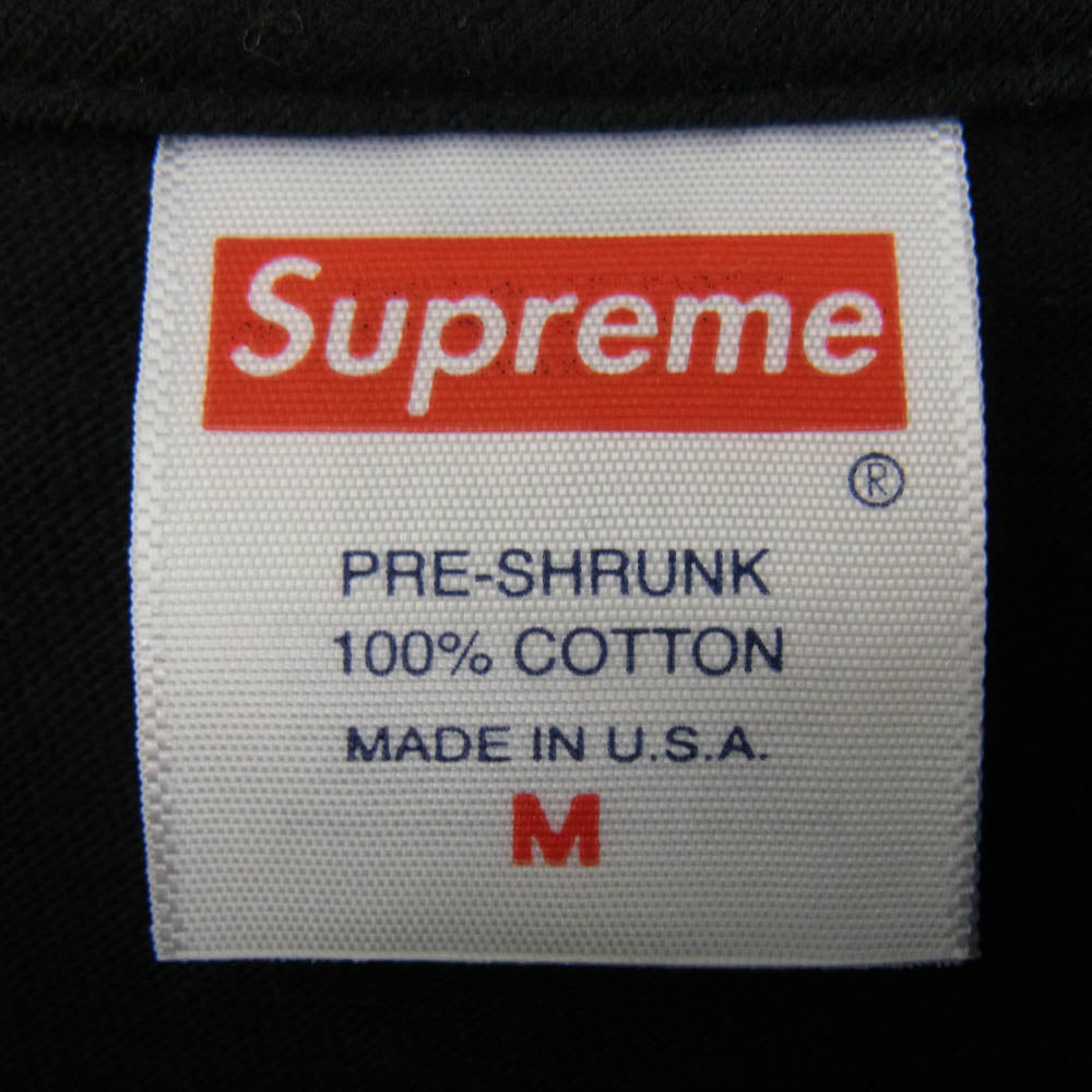 Supreme シュプリーム 23AW Camacho Tee カマチョ 半袖 Tシャツ ブラック系 M【中古】