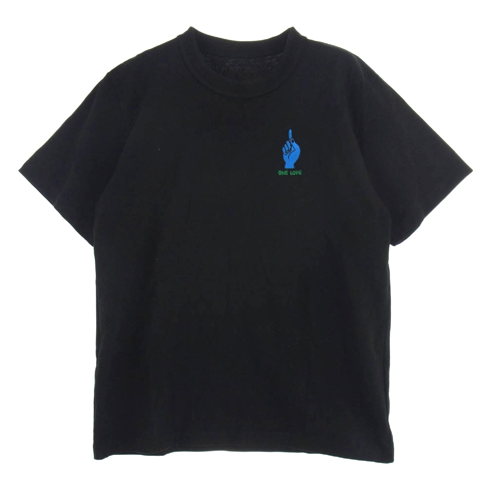 Sacai サカイ 24-0828S Gonz GONZ AND T-Shirt ゴンズ プリント 半袖 Tシャツ ブラック系 3【中古】