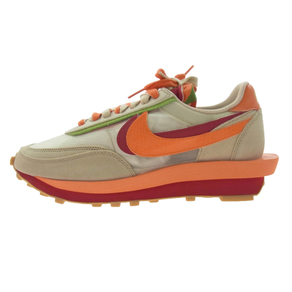 NIKE ナイキ DH1347-100 CLOT Sacai LD Waffle Orange Blaze クロット サカイ ワッフル オレンジ ブレイズ ローカット スニーカー マルチカラー系 27cm【新古品】【未使用】【中古】