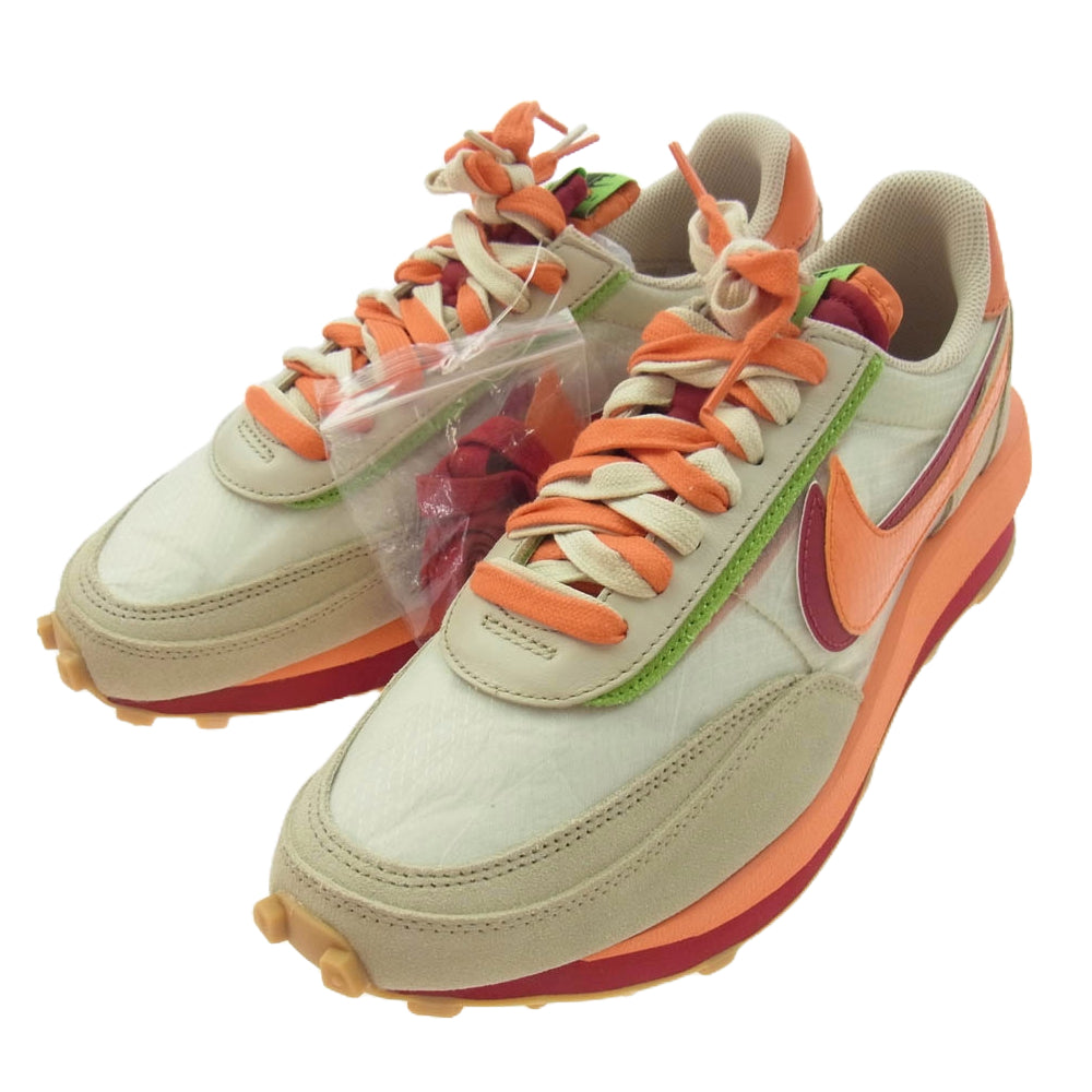 NIKE ナイキ DH1347-100 CLOT Sacai LD Waffle Orange Blaze クロット サカイ ワッフル オレンジ ブレイズ ローカット スニーカー マルチカラー系 27cm【新古品】【未使用】【中古】