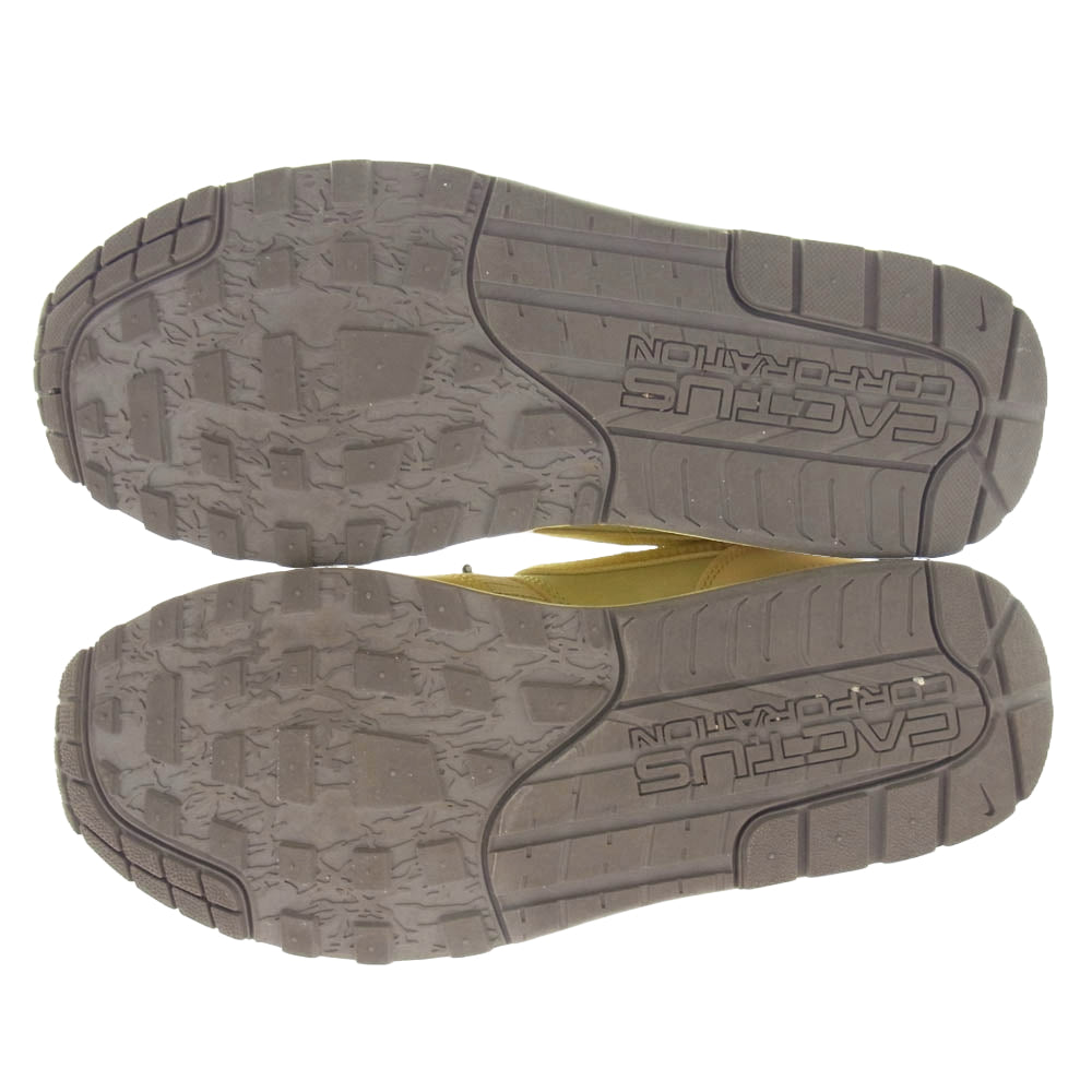 NIKE ナイキ D09392-700 Travis Scott Air Max 1 "CACT.US Gold トラヴィススコット エアマックス1 カクタス ゴールド ローカット スニーカー イエロー系 27cm【中古】