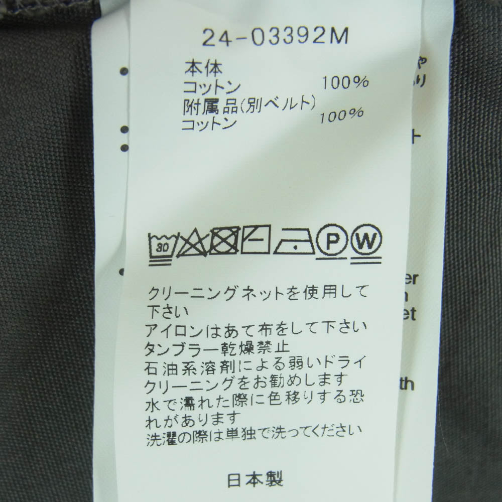 Sacai サカイ 24SS 24-03392M Carhartt WIP Shorts カーハート ダブルニー ダック ショーツ ハーフ ショート パンツ グレー系 301 2【中古】