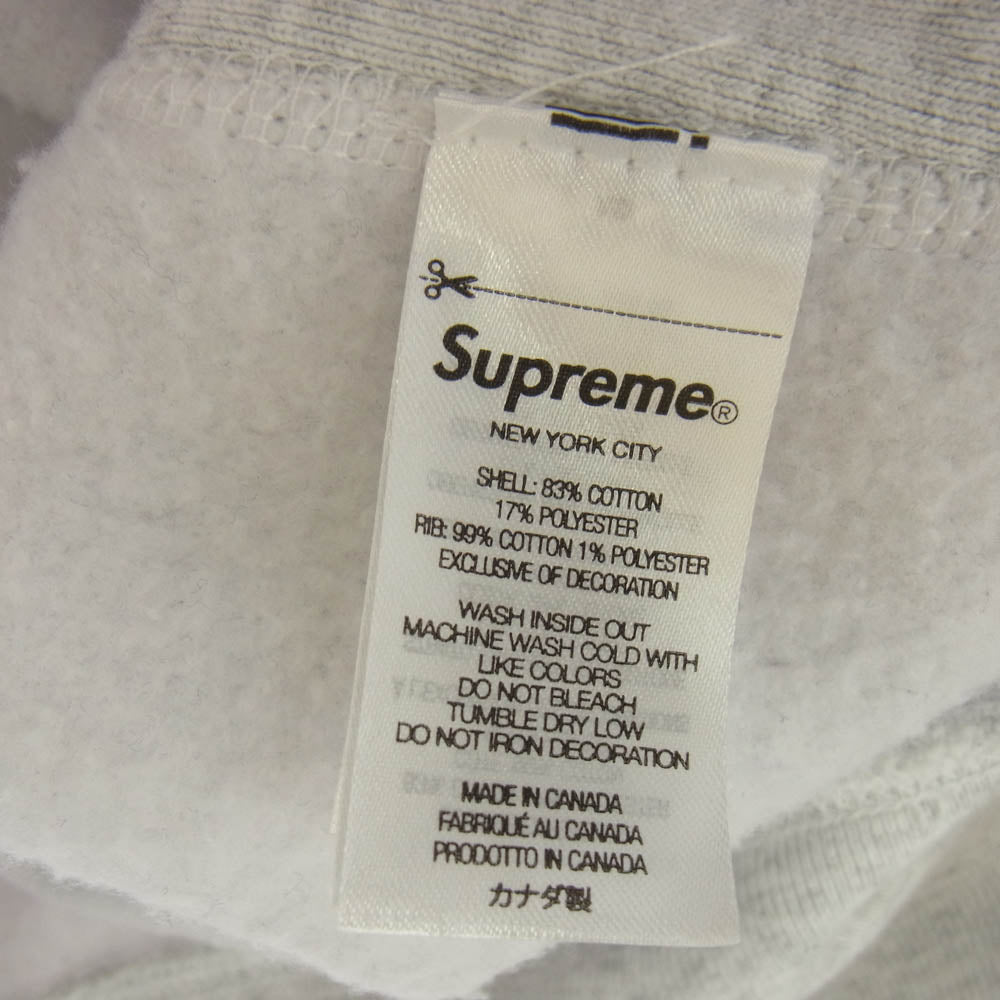 Supreme シュプリーム 23AW Box Logo Hooded Sweatshirt ボックスロゴ スウェット パーカー グレー系 XL【中古】