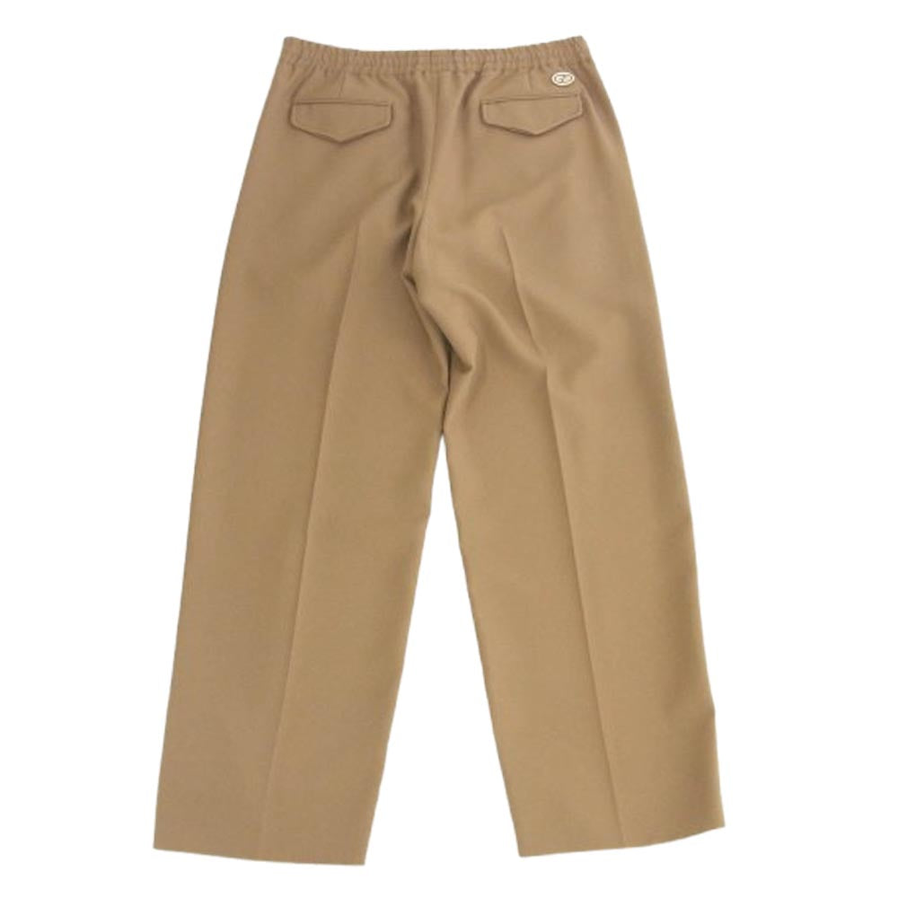 GUCCI グッチ 742766 インターロッキングG Cotton trousers トラウザー パンツ サイズ50 ライトブラウン系 50【新古品】【未使用】【中古】