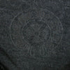 CHROME HEARTS クロムハーツ（原本無） BS FLARE BUTTON HENLY LS BSフレアボタン ホースシューダガー ヘンリーネック カットソー  長袖 Tシャツ グレー ダークグレー系 M【中古】