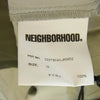 NEIGHBORHOOD ネイバーフッド 22AW 222TSNH-JKM02 ANORAK JKT バック ロゴプリント ナイロン アノラック ジャケット ライトグレー系 M【新古品】【未使用】【中古】