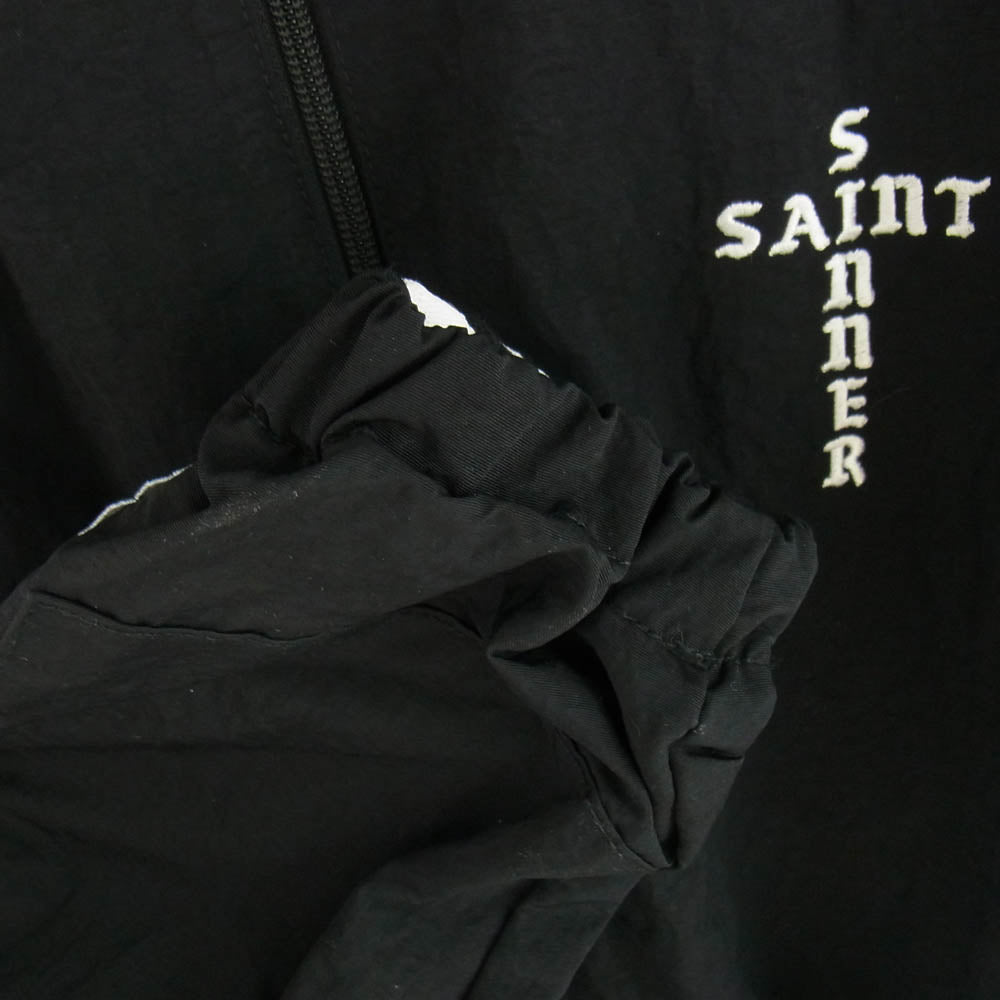 SAINT MICHAEL セントマイケル 24SS SM-YS38-0000-064 SIDE TAPE TRACK JKT サイドテープ トラックジャケット ブラック系 M【中古】