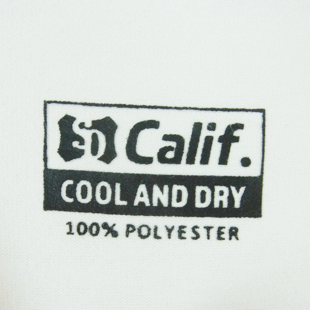 STANDARD CALIFORNIA スタンダードカリフォルニア ロゴ プリント ラグランスリーブ 長袖 カットソー ホワイト系 L【中古】