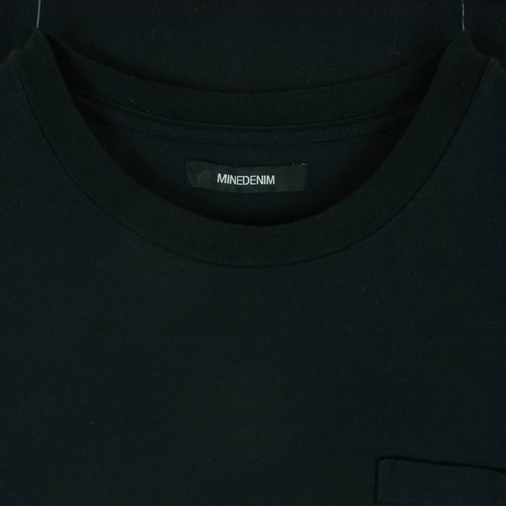 MINEDENIM マインデニム 2308-6002-99-XL2 the YELLOW ROSE T-SH ザ イエロー ローズ Tシャツ 半袖 カットソー ブラック系 XL【中古】