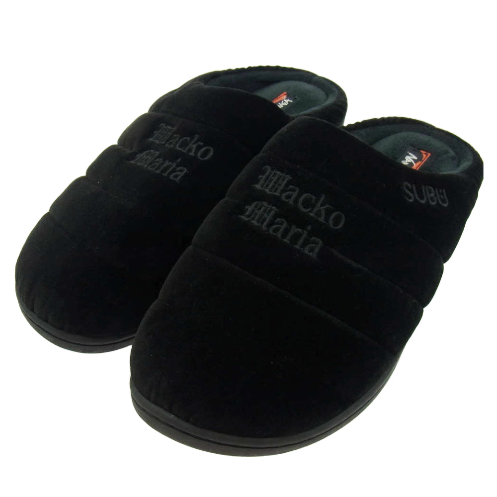 WACKO MARIA ワコマリア NANGA × SUBU AURORA WINTER SANDAL ナンガ スブ ウィンター サンダル ブラック系 26cm程度【中古】