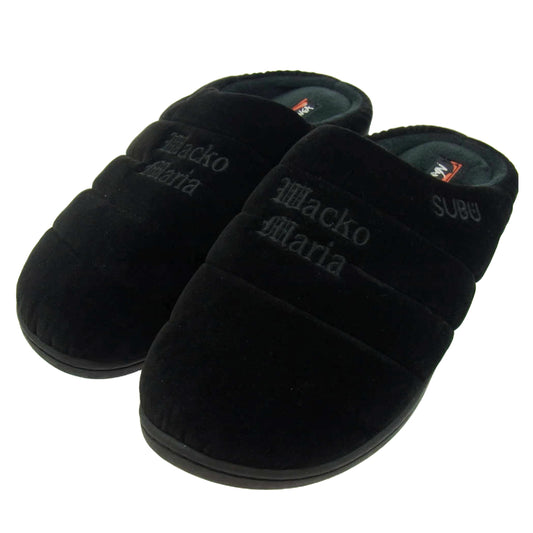 WACKO MARIA ワコマリア NANGA × SUBU AURORA WINTER SANDAL ナンガ スブ ウィンター サンダル ブラック系 26cm程度【中古】