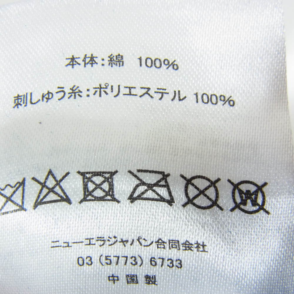WACKO MARIA ワコマリア 24AW 24FW-WMA-CP03 × NEW ERA ニューエラ ロゴ刺繍 キャップ 帽子 ブルー系【新古品】【未使用】【中古】