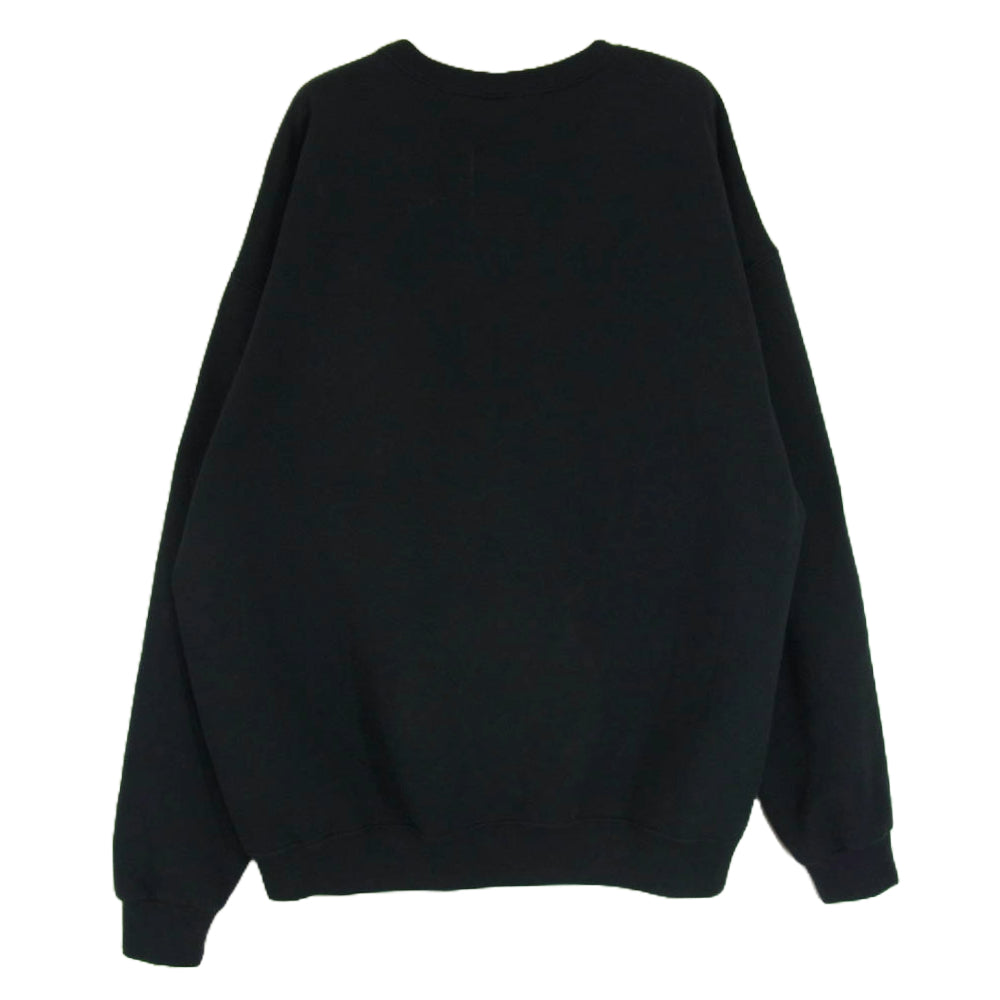 WACKO MARIA ワコマリア 20SS RAGE AGAINST THE MACHINE レイジ・アゲインスト・ザ・マシーン プリント スウェット ブラック系 XL【中古】