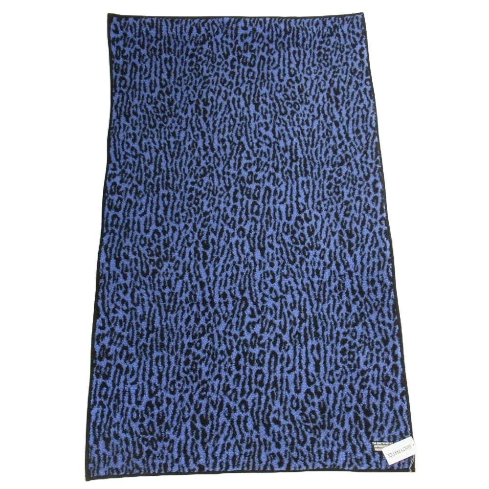 WACKO MARIA ワコマリア 22FW-WMA-RM01 BOA RAG MAT ボア ラグマット ブルー系【新古品】【未使用】【中古】