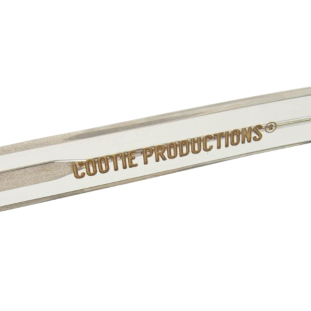 COOTIE クーティー REG.TM.4628243 サングラス セルフレーム クリア系【中古】