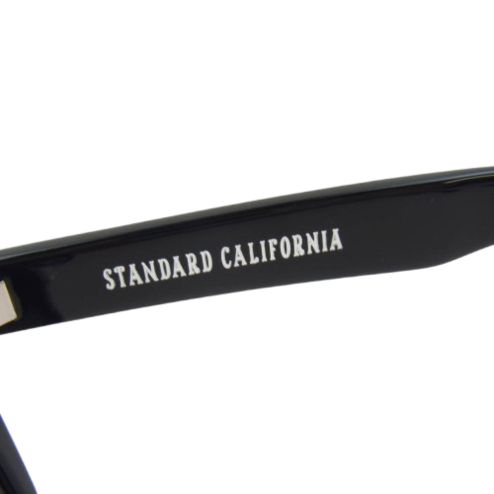 STANDARD CALIFORNIA スタンダードカリフォルニア × KANEKO OPTICA 金子眼鏡 カネコオプティカル サングラス アイウェア ブラック系【美品】【中古】