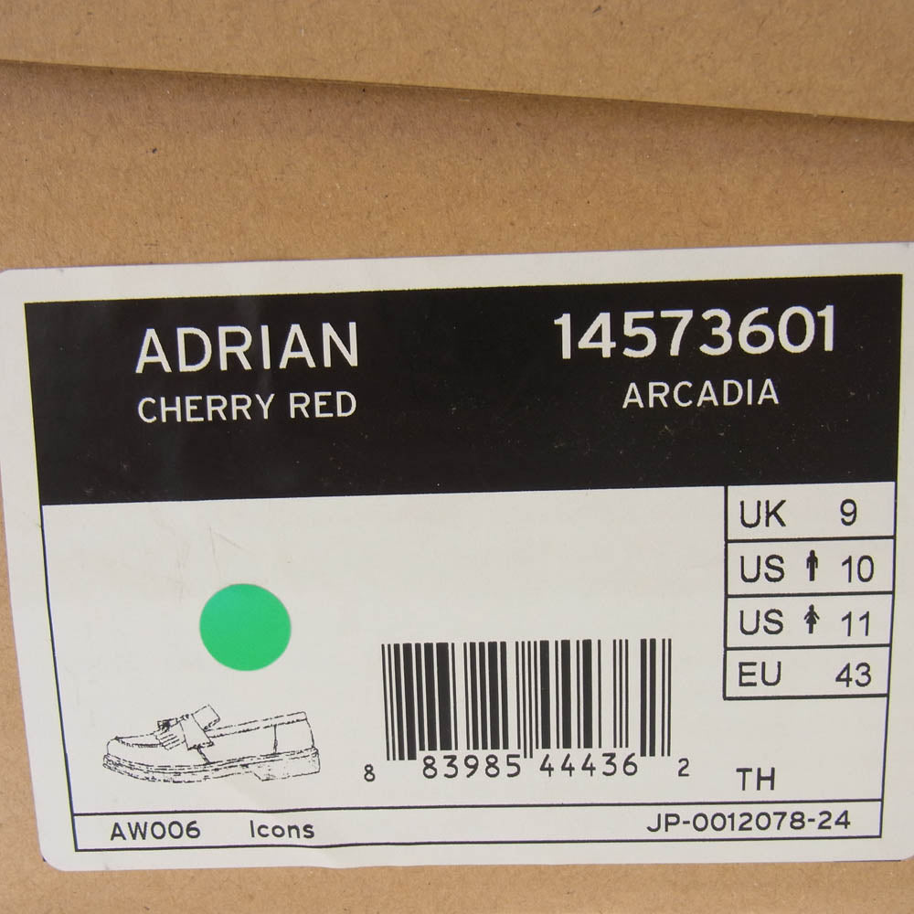 Dr.Martens ドクターマーチン 14573631 ADRIAN エイドリアン タッセル ローファー エンジ系 US10【新古品】【未使用】【中古】