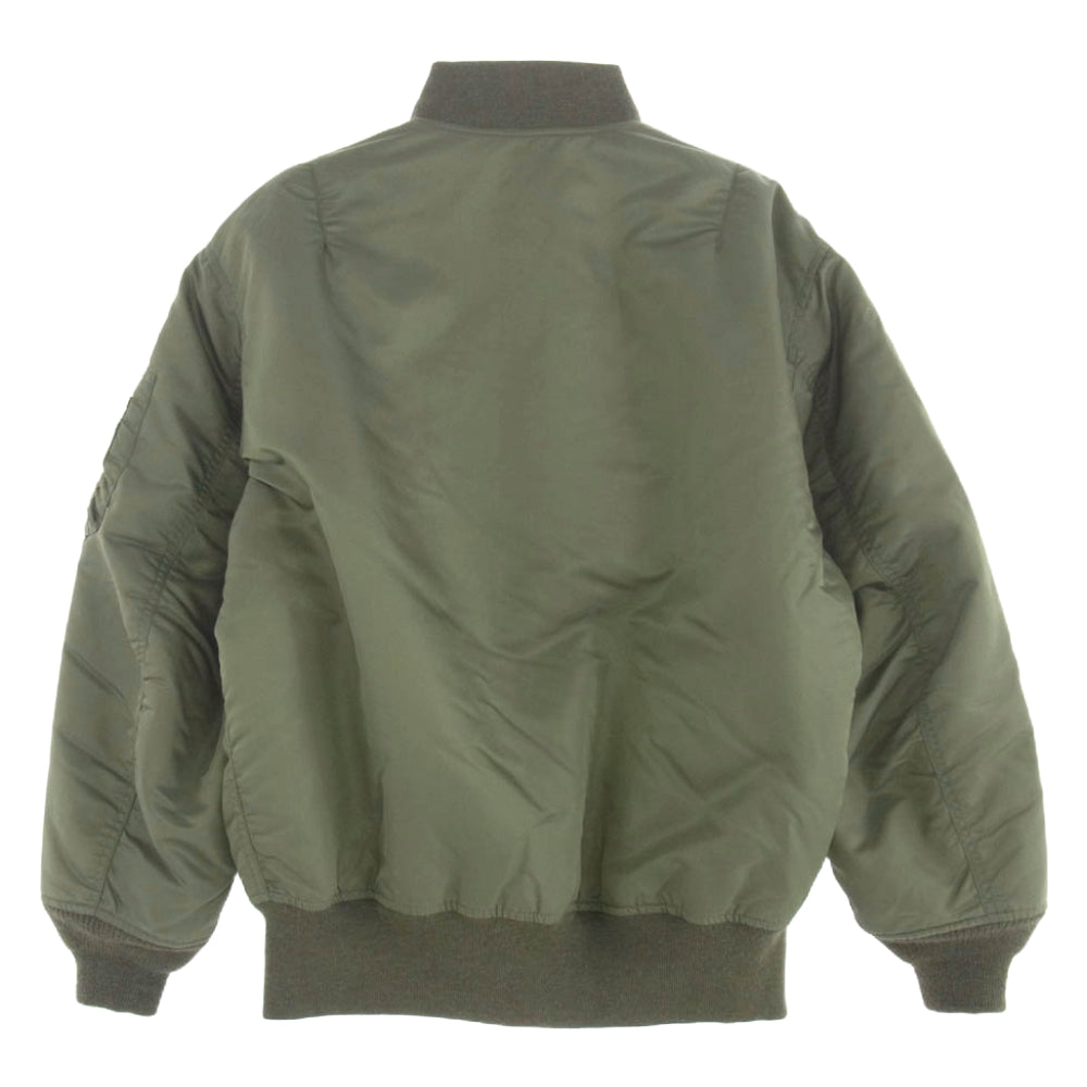 WACKO MARIA ワコマリア 22AW MA-1 FLIGHT JACKET フライトジャケット ブルゾン カーキ系 M【中古】