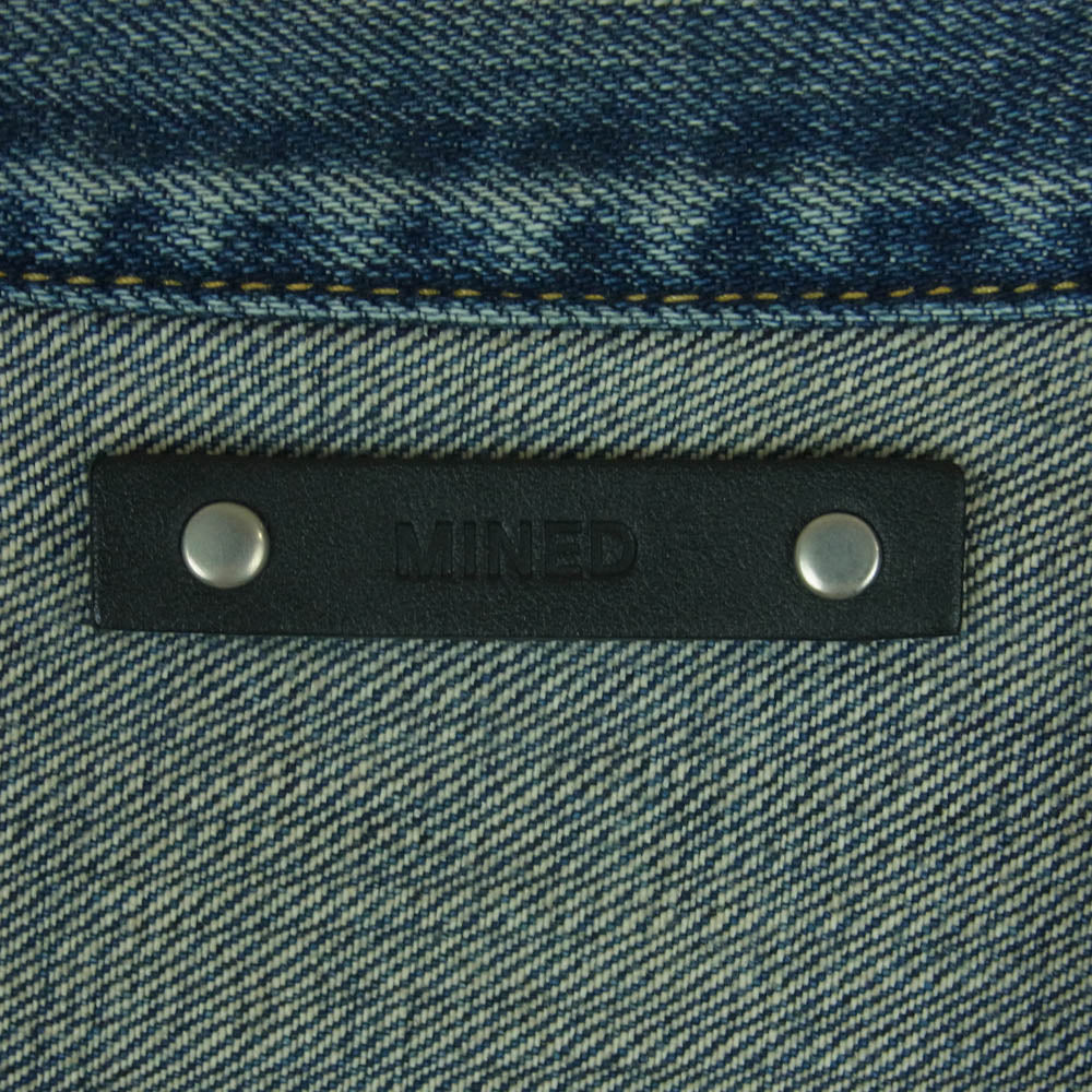 MINEDENIM マインデニム GKT-803UD-85-042-5 TF-GJKT USD 2nd-TYPE ユーズド加工 デニム ジャケット インディゴブルー系 4【中古】