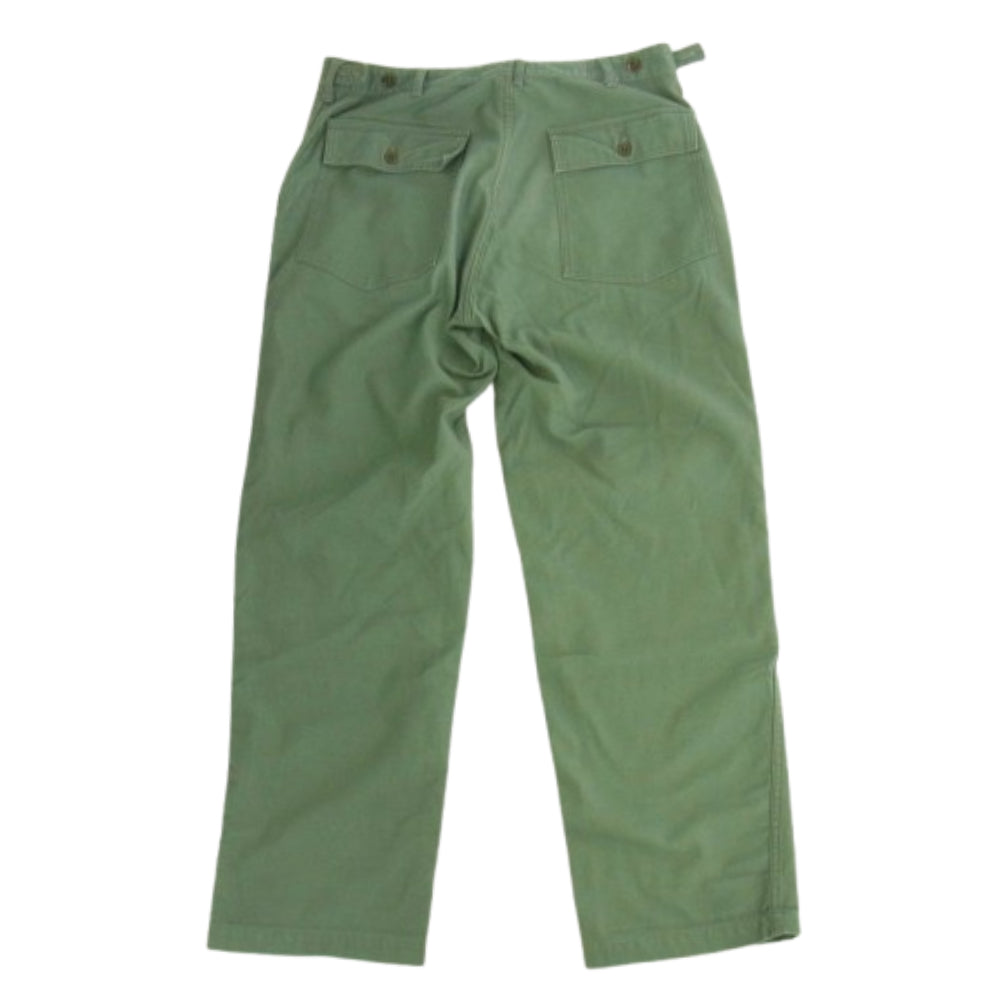 Engineered Garments エンジニアードガーメンツ ファティーグ ベイカーパンツ グリーン系 M【中古】