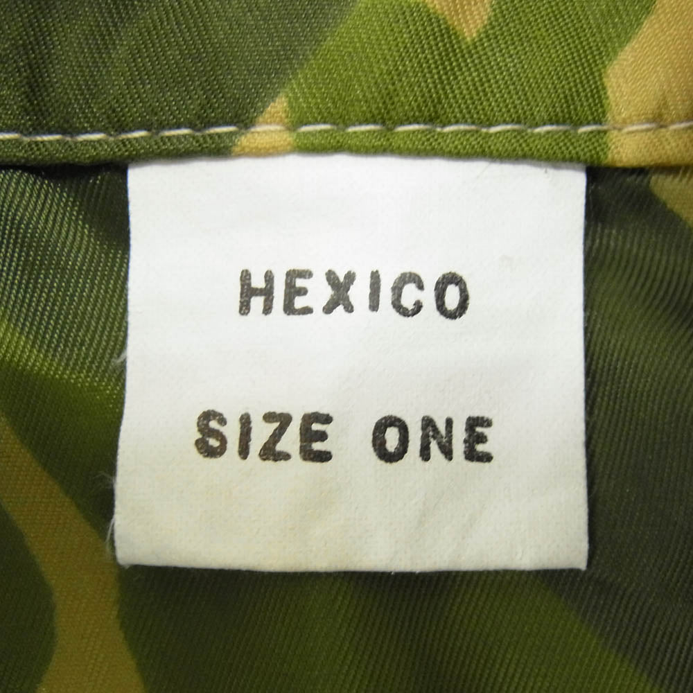 ヘキシコ USAF Duck Hunter Camo ダックハンターカモ コーチジャケット カーキ系 SIZE ONE【中古】