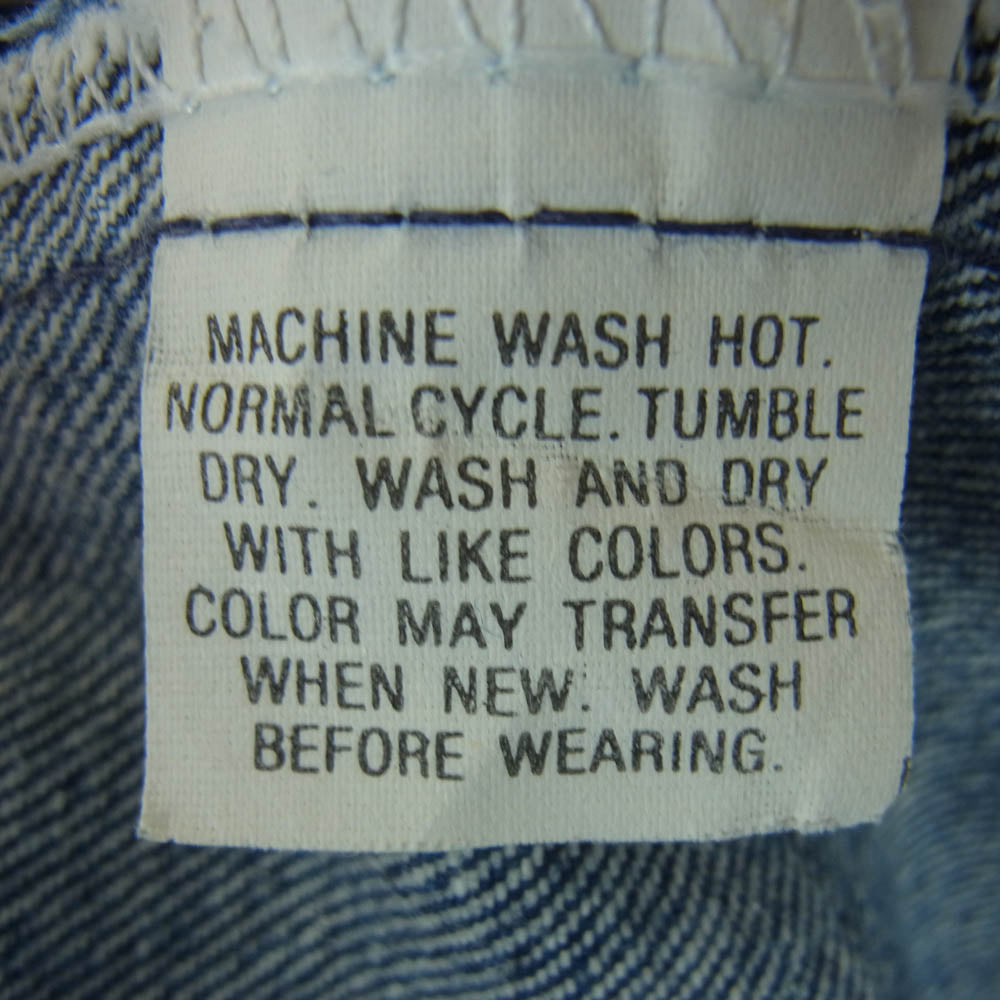 Levi's リーバイス 517-0217 ブーツカット デニム パンツ インディゴ 裾上げ済み インディゴブルー系 W29 L34【中古】