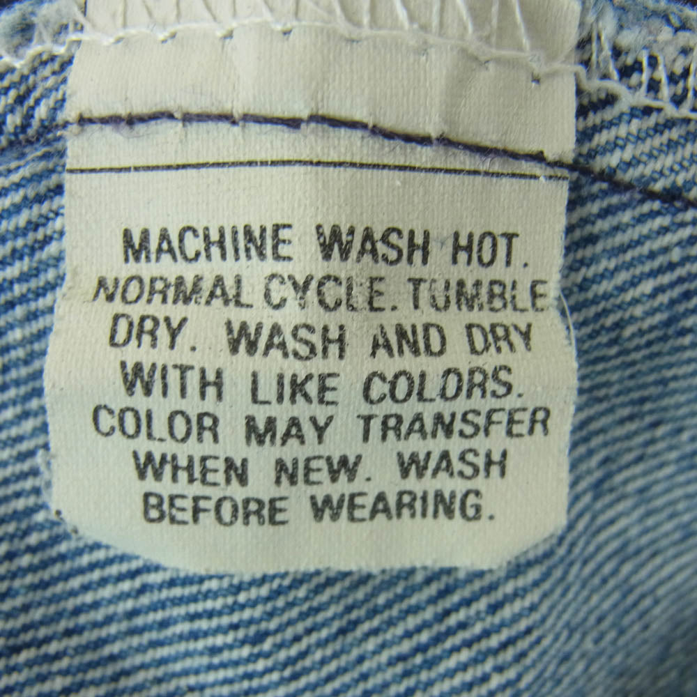 Levi's リーバイス 517-0217 ブーツカット デニム パンツ インディゴブルー系 W28 L34【中古】
