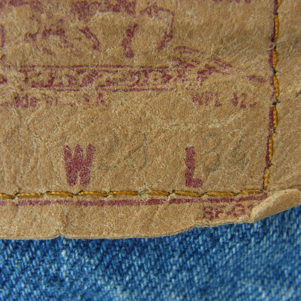 Levi's リーバイス 517-0217 ブーツカット デニム パンツ インディゴブルー系 W28 L34【中古】