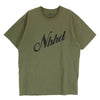 NEIGHBORHOOD ネイバーフッド SCRIPT/C-TEE.SS ロゴ プリント Tシャツ カーキ系 L【中古】