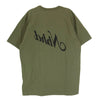 NEIGHBORHOOD ネイバーフッド SCRIPT/C-TEE.SS ロゴ プリント Tシャツ カーキ系 L【中古】