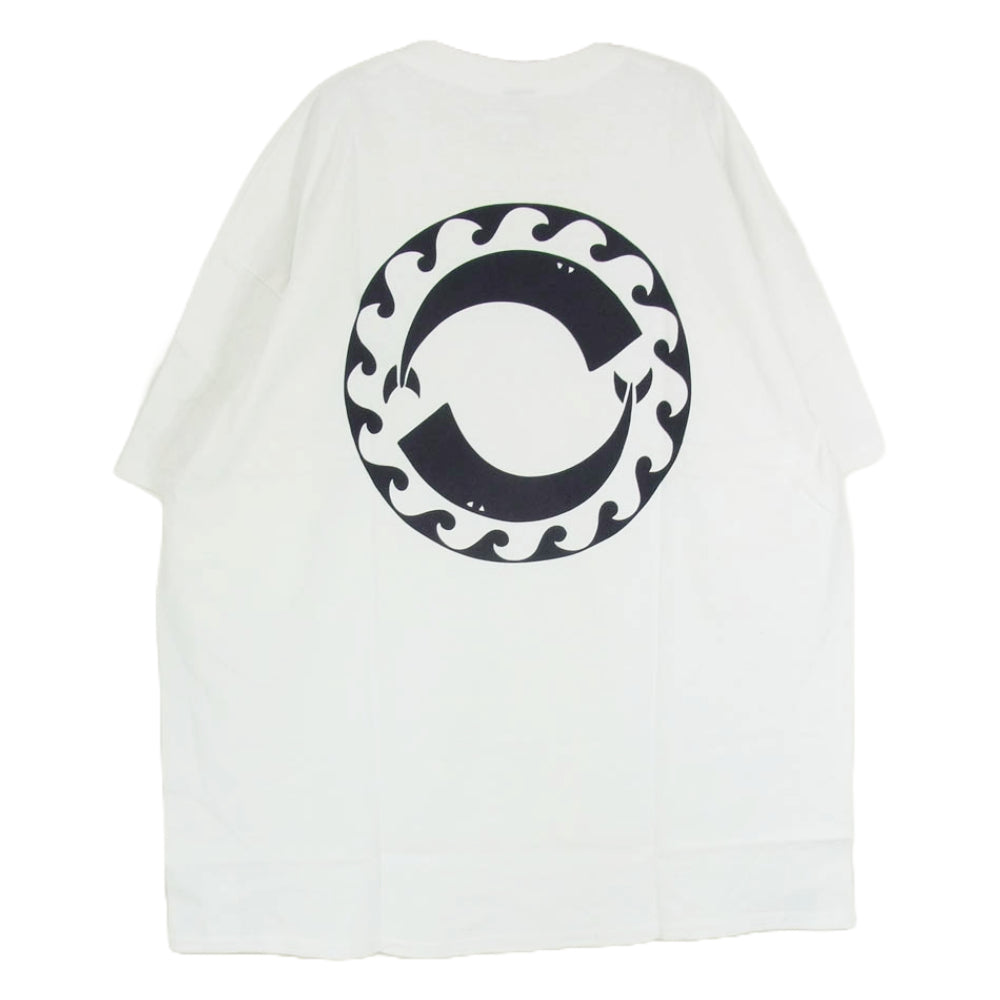 DESCENDANT ディセンダント 21SS 211ATDS-STM03S VORTEX SS TEE Tシャツ ホワイト系 4【新古品】【未使用】【中古】