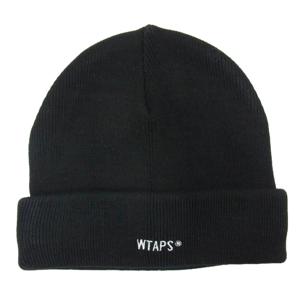 WTAPS ダブルタップス 20AW 202MADT-HT04 BEANIE/BEANIE/ACRYLIC アクリル ビーニー ニットキャップ ブラック系 X00【新古品】【未使用】【中古】