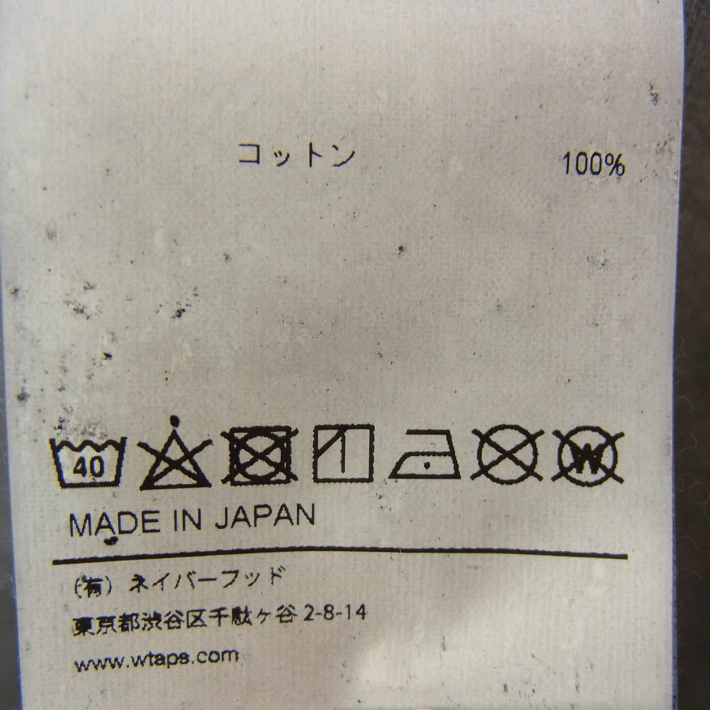 WTAPS ダブルタップス 20AW 202ATDT-CSM04 SIGN LS サイン ロングスリーブ 長袖 Tシャツ グレー系 X04【新古品】【未使用】【中古】