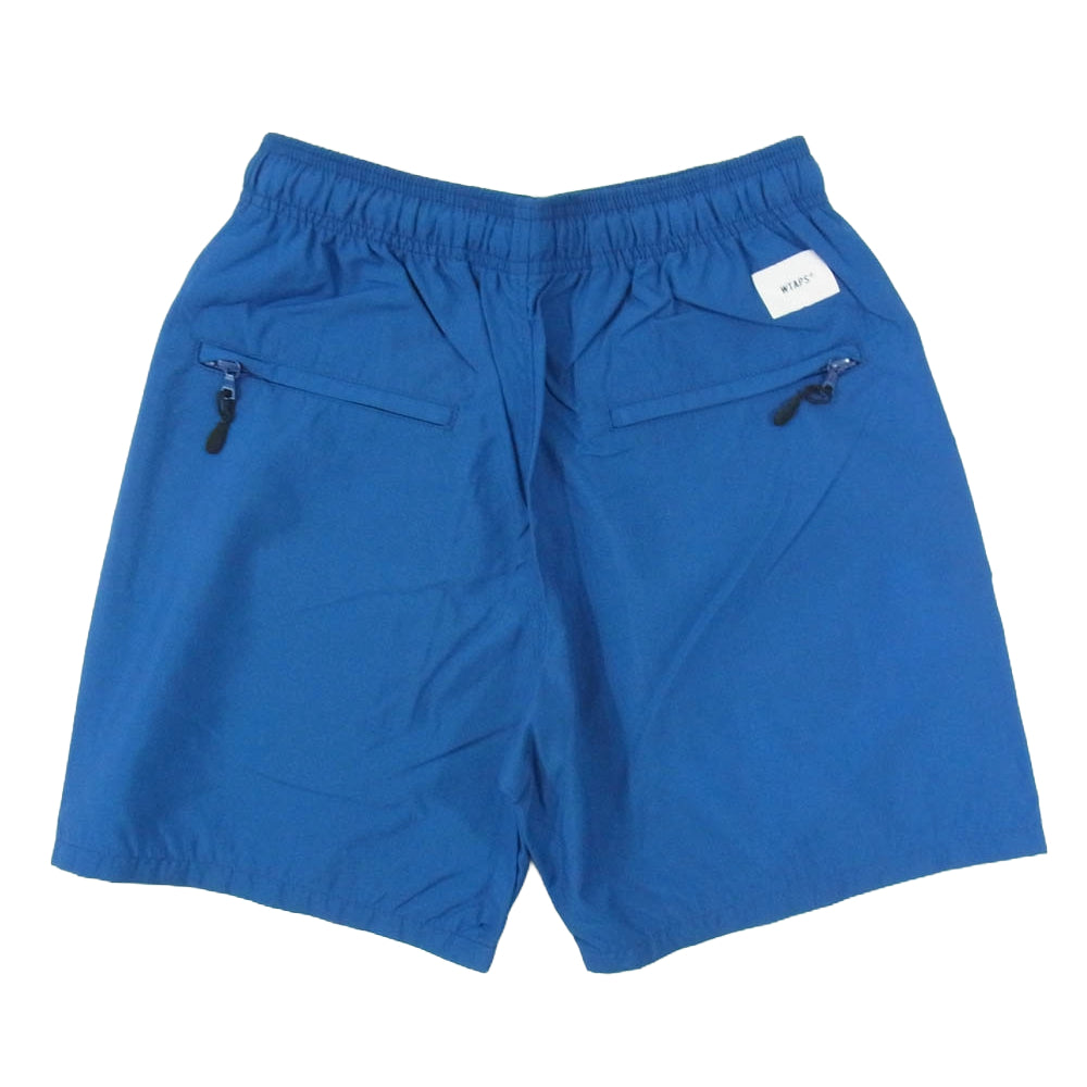 WTAPS ダブルタップス 21SS 211QDT-PTM05 SEAGULL SHORTS / NYLON.TUSSAH シーガル ショーツ ブルー系 X01【新古品】【未使用】【中古】