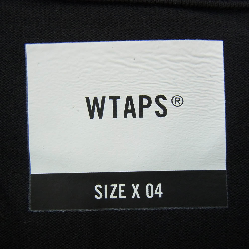 WTAPS ダブルタップス 21AW 212PCDT-LT023 CROSSBONES LS TEE 長袖Tシャツ ブラック系 X04【新古品】【未使用】【中古】